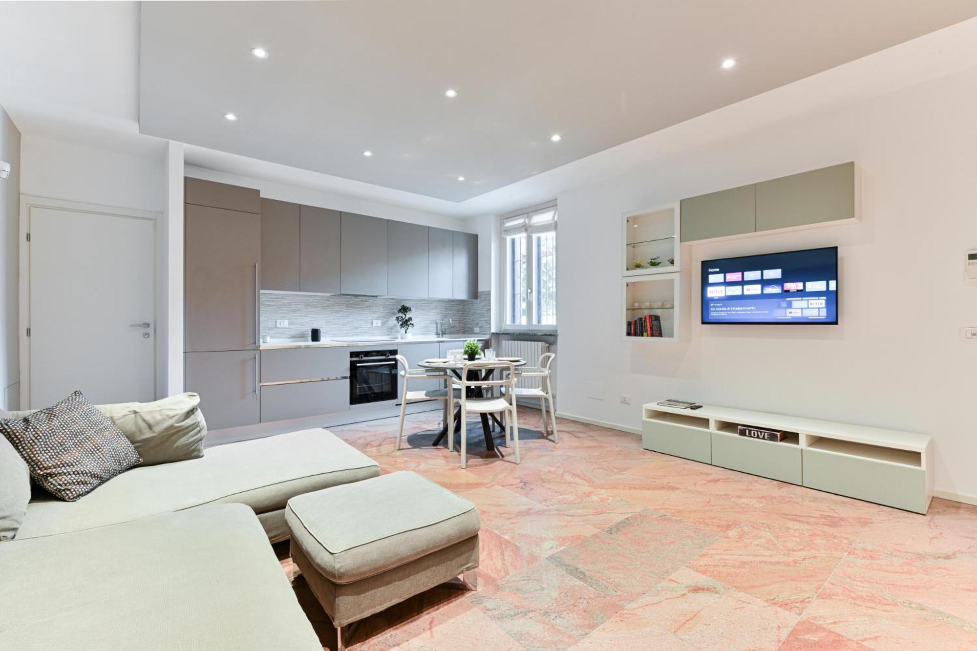 San Siro Ippodromo - Rho Fiera Elegant Two-Story Loft Villa - Milan — Photos 1